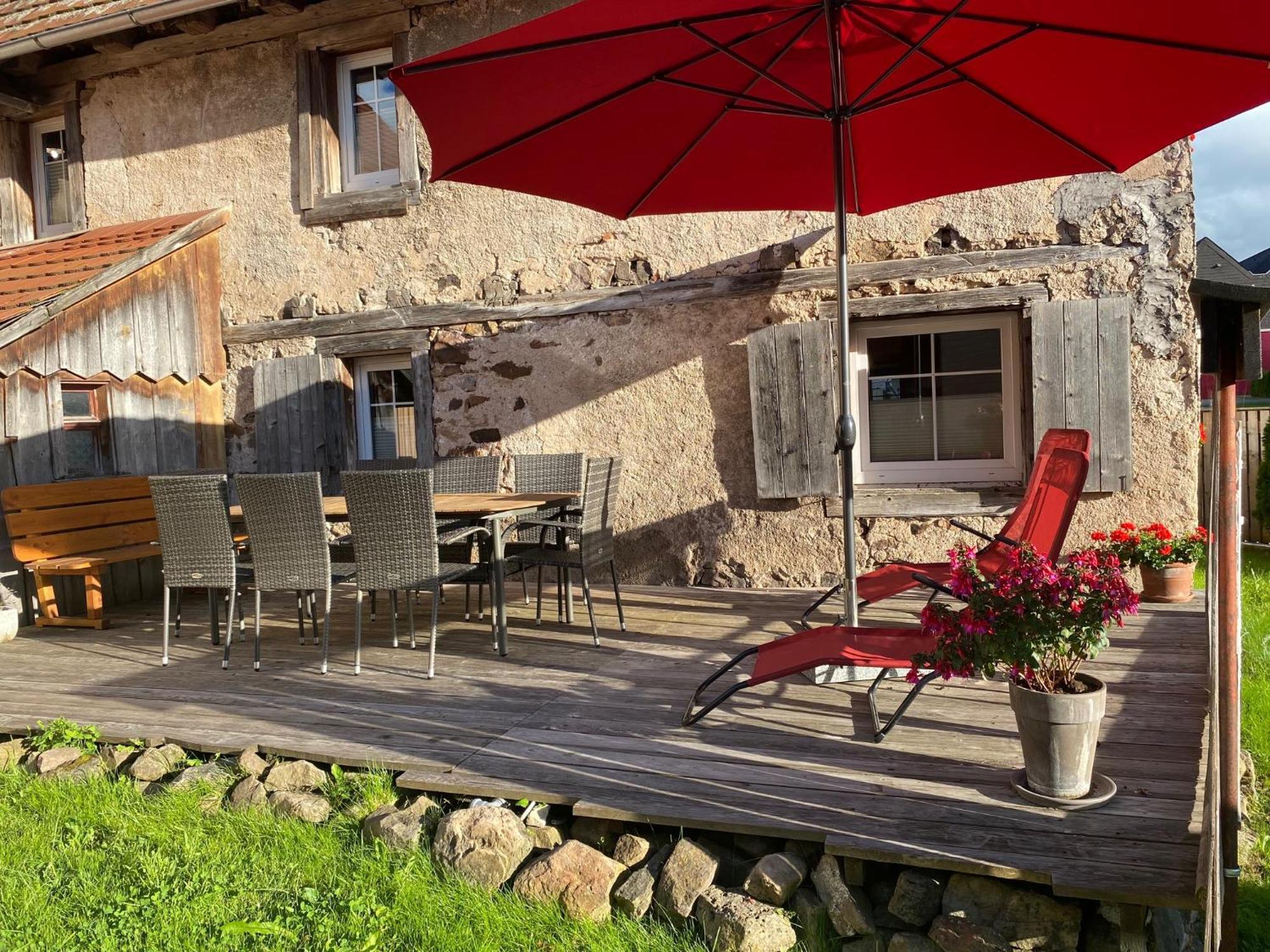 Schwarzwald - Ferienhaus In Tannheim Lägenhet Villingen-Schwenningen Exteriör bild